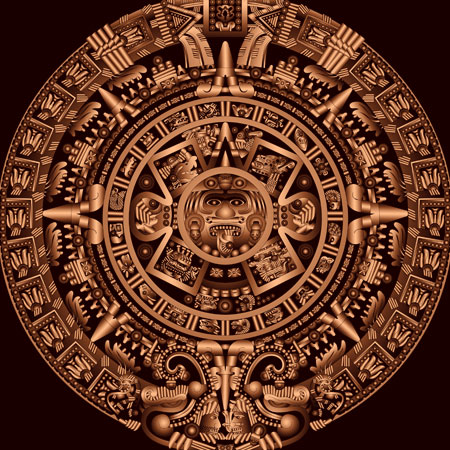 Luis Ramirez Aztec Calendar
