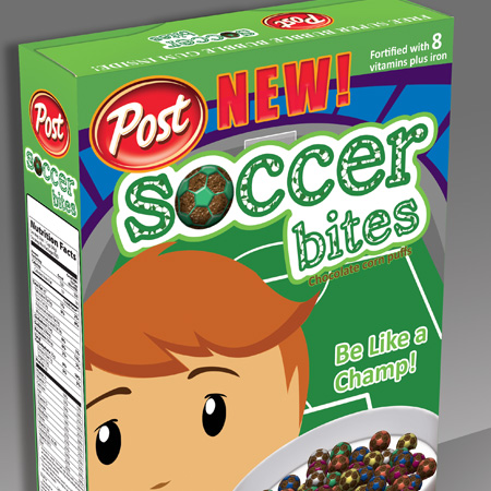 Luis Ramirez Cereal Box Design