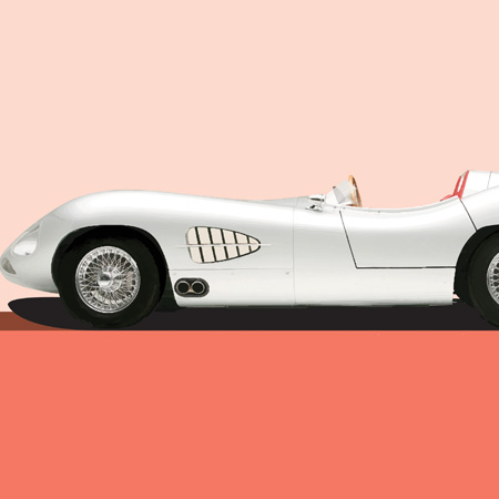 Luis Ramirez Car Illustration