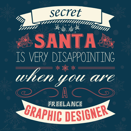 Typography Illustration by Luis Ramirez