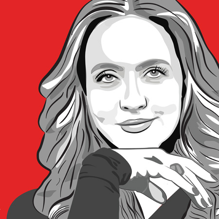 Portrait Illustration by Luis Ramirez